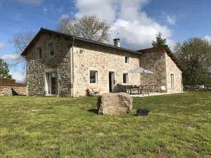 Image of Charming Stone Cottage Near Lake and Longest Himalayan Footbridge in France