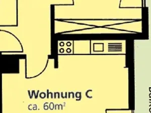 Image of Apartment C 55qm, 1 bedroom, 1 living room \/ bedroom, max. 4 persons, 1 - 4 persons -