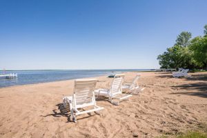 Image of Resort Living on 175ft of Sandy Beach on Ottertail Lake, MN.- Cabin #5