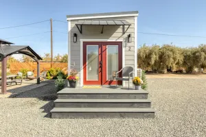 Image of Welcome to Lewis Ranch! Red Door Tiny Home