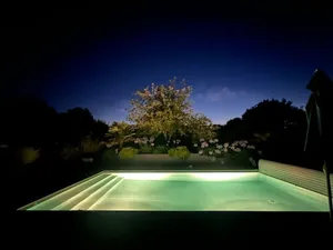 Image of Large family home with heated outdoor pool, near medieval town