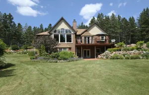 Image of Spectacular Garden/Ski Chalet close to Rib Mountain.