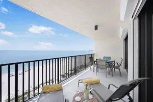 Image of Inviting beachfront condo with pool, spa and views