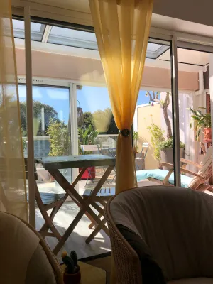 Image of COCOONING APARTMENT, BEAUTIFUL TERRACE + BIKES : NEAR🏖️ 2 BEAUTIFUL BEACHES and PORT