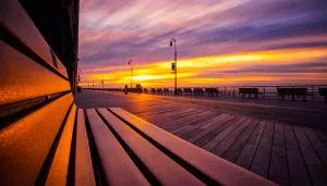 Image of Steps to the beach and boardwalk