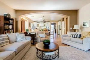 Image of Enjoy a family home away from home. Fire Pit,BBQ, views, trails, community pool!