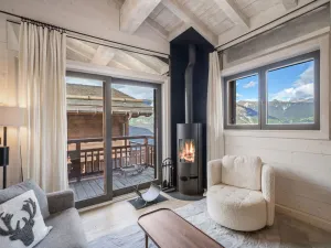 Image of Charmant appartement au pied des pistes à Courchevel, idéal pour familles - FR-1-568-23