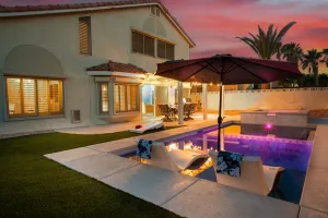 Image of Modern Chic Home w\/ Brand New Pool + Pool Table 4BR\/3BA