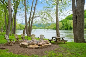 Image of Magical Riverfront Retreat in Luray – Cozy Getaway with Stunning Views!