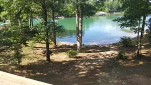 Image of Tranquil Lakefront Setting near Clemson SC with Private, Covered Dock