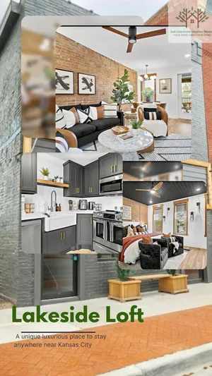 Image of Plush and elegant loft located directly above the town square in Smithville, MO