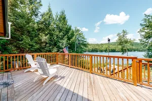 Image of Lakefront home on Long Pond with private dock, firepit & woodstove- dog-friendly