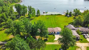 Image of Lake Front Home with Plenty of Space inside and outside. 100 Ft of Lake Frontage