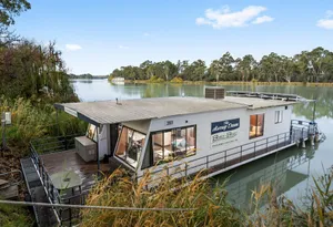 Image of Boats and Bedzzz - \"The Murray Dream\" moored houseboat accommodation
