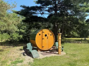 Image of Modern Northwoods Lakefront | Sauna Arrives Late June!