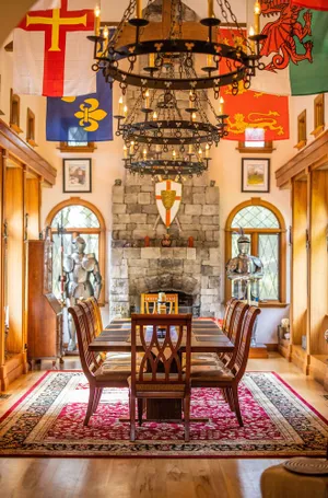 Image of Extraordinary Medieval Castle w\/Life Size Dragons!