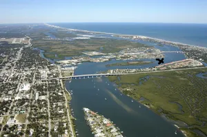 Image of Tropical Breeze Getaway! Watch the Shuttles from the Balcony! New Smyrna Beach!