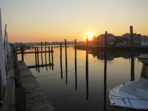Image of Luxurious Waterfront on Lake Louise! 1 Block from the Beach & Boardwalk!