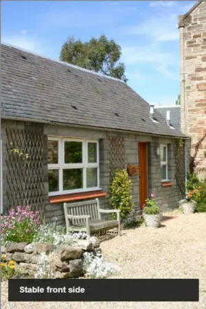 Image of Stable cottage by the Sea and town of Ayr