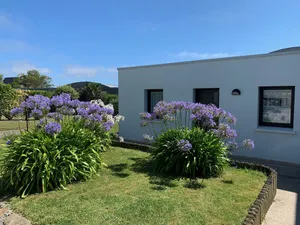 Image of Small garden level for a seaside holiday