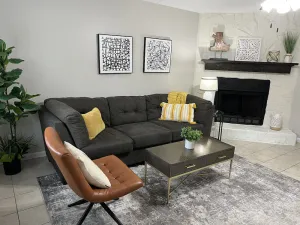 Image of King bed! Near downtown Lawrenceville! Clean.