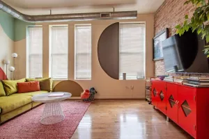 Image of Colorful & Quirky 2-BR Loft w\/Private Deck | MICA, JH & UMMC