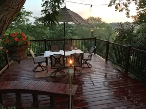 Image of Charming Hilltop Home with City View