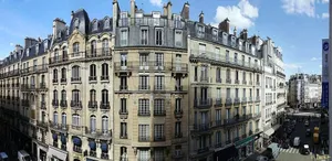 Image of St Germain Des Pres-Rue Du Four Full of Charming Period Details: Old World Paris