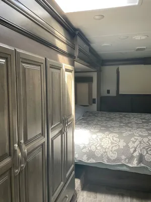 Image of 40 Ft Montana Fifth Wheel Coach to rent at campgrounds in the Marshall area