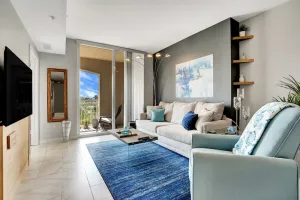 Image of DOUBLE BALCONY IN BEAUTIFUL, MODERN ONE-BR CONDO!