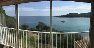 Image of Apartment 5 people 2nd floor, superb sea view, direct access to the beach