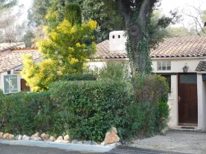 Image of Charming Provencal house in field of secure standing with swimming pool