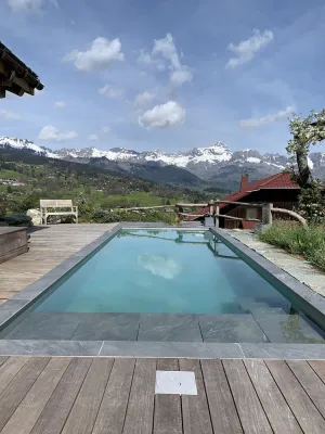Image of Exceptional farmhouse in Combloux, on the Megève ski area, cable car 2 minutes away.