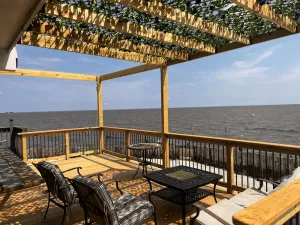 Image of little house packs a punch on Delaware Bay NJ