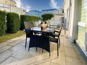 Image of 3 Zimmer Apartment in S-Bahn Nähe, 76 qm, max 5 Pers, 30qm Dachterasse, Garage, Internet 1000 MBit