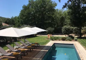 Image of Beautiful renovated stone property with heated pool in Gordes