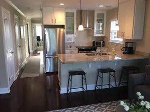 Image of Beautiful oceanview condo steps from ocean, downtown and family fun activities