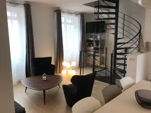 Image of DUPLEX IN BEAUTIFUL TOUQUETTOISE, PROX. SHOPS & ST. JEAN STREET, 150M SEA FRONT
