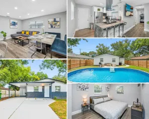 Image of Contemporary & Fully Updated Heated Pool Home