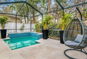 Image of Modern House in Clearwater with Swimming Pool