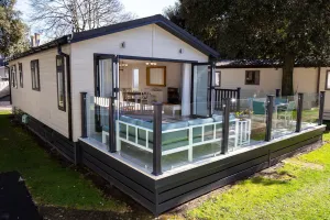 Image of Flip Flops - a luxury lodge by the beach on Sandhills Holiday Park, Mudeford