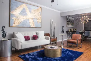 Image of Modern Designer Condo Near I55 w\/Balcony