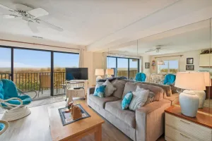 Image of XPLORIE ACTIVITIES & LINENS INCLUDED*!  This 2BR\/2BA oceanfront condo is located on the first floor, up one level from the street