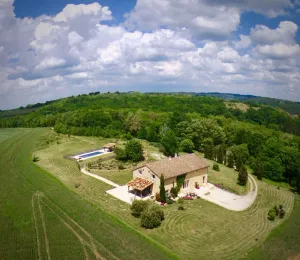 Image of Spacious holiday cottage with pool and panoramic view