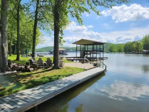 Image of 726 Halfmoon Shores Drive · 6BR lake front, boathouse, dock & early check-in!
