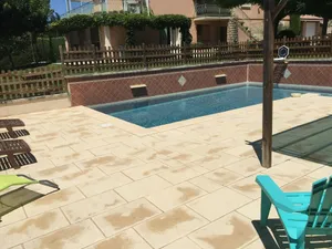 Image of Detached house not overlooked air conditioned with enclosed garden and swimming pool