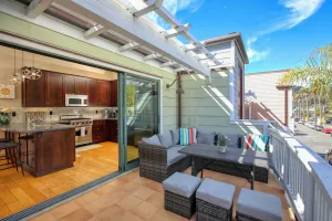 Image of Beachy Keen:  2 master ensuites, steps from beach, rooftop BBQ