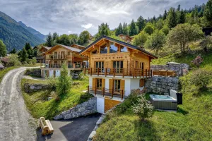 Image of Chalet Snowfall - jacuzzi - views