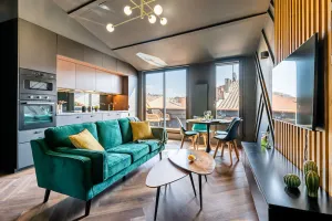 Image of LOFT EN VILLE - Duplex Terrasse coeur historique avec vue dégagée & Parking souterrain Offert