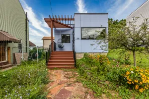 Image of Not so tiny house with full kitchen & patio swing